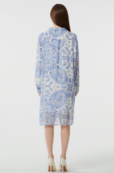 Damen Lang Arm Sommerkleider